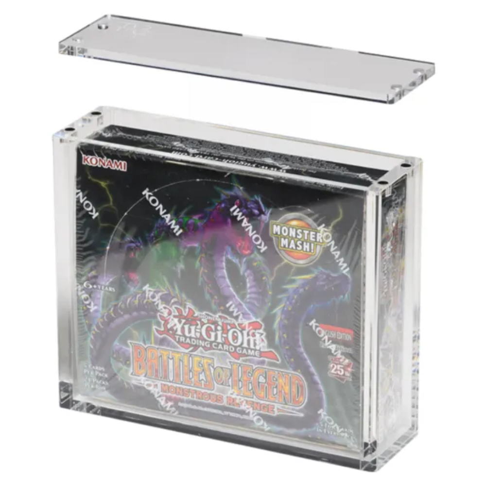 yugioh booster box acrylic case The Acrylic Box: Yu-Gi-Oh! Booster Display 24 Packs Acrylic Case (ENG)