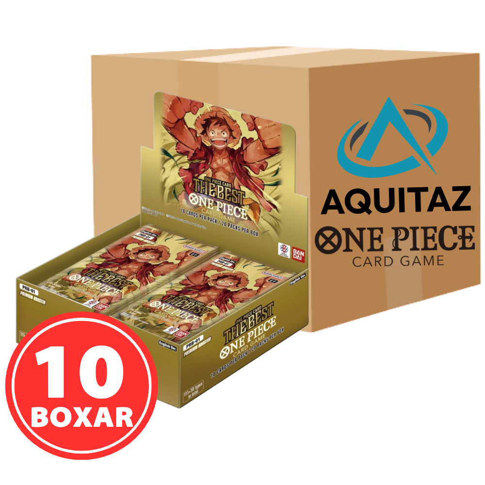 One Piece (PRB 01) The Best Booster Display Sealed Case (10 Boxes) One Piece (PRB 01) The Best Booster Display Sealed Case (10 Boxes)