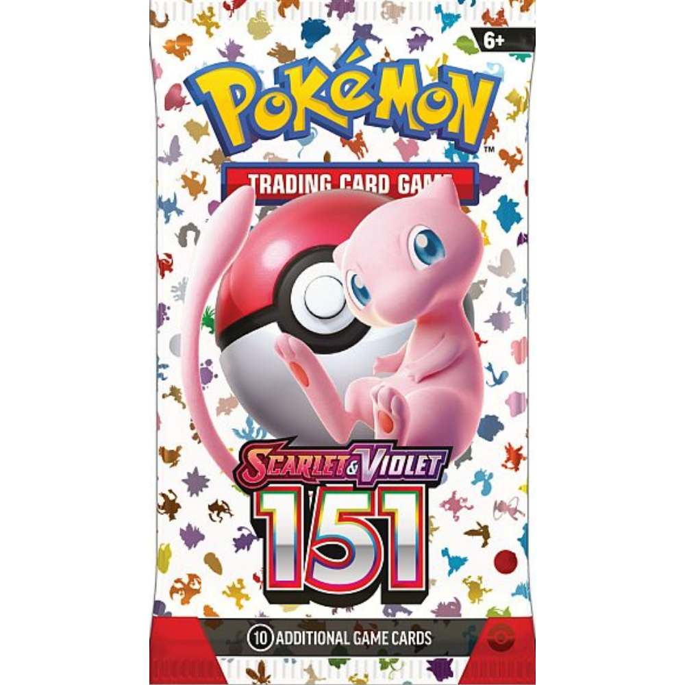 original 151 pokemon booster box Pokemon Scarlet & Violet: 151 Booster Pack (10 cards) (ENG)