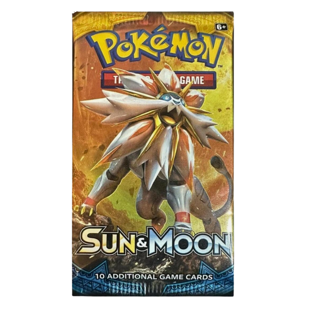 pokemon card packs sun and moon Pokémon: Sun & Moon Base Set Booster Pack (10 Cards) (ENG)