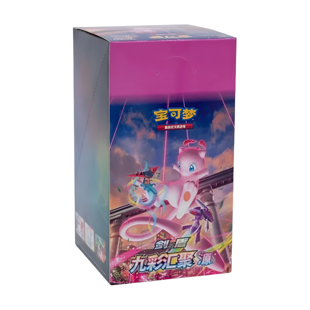 Pokemon Sword & Shield: Nine Colors Gathering Mew CS4b Slim Booste Pokemon Sword & Shield: Nine Colors Gathering Mew CS4b Slim Booste