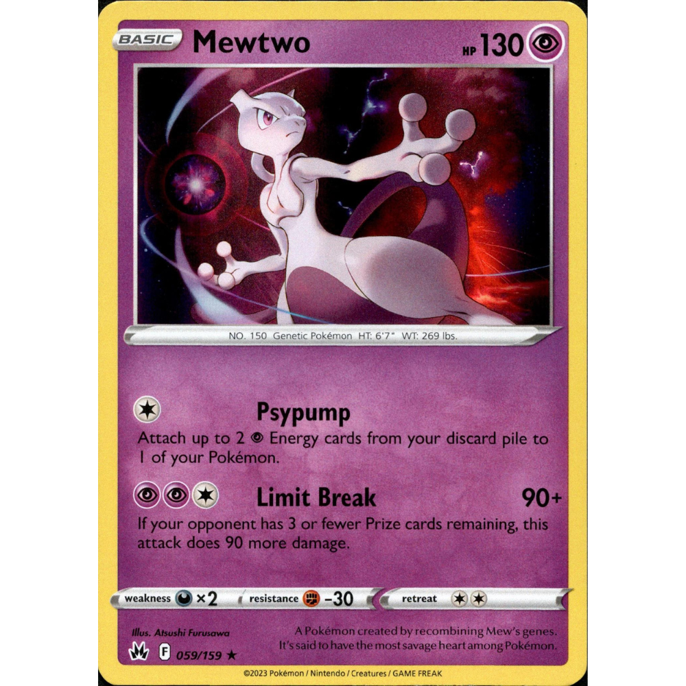 Mewtwo 059/159 Holo