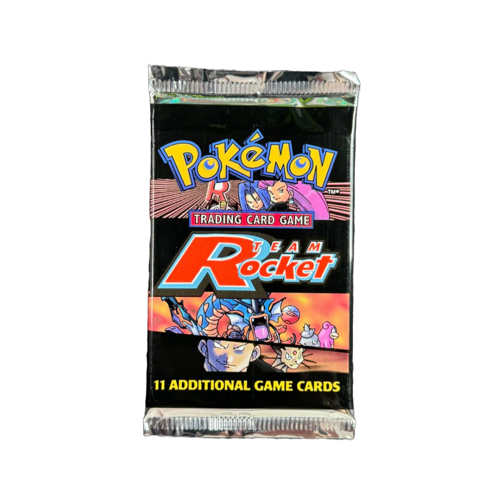 Pokemon Team Rocket Unlimited Vintage Booster Pack (11 Cards) (ENG) Pokemon Team Rocket Unlimited Vintage Booster Pack (11 Cards) (ENG)