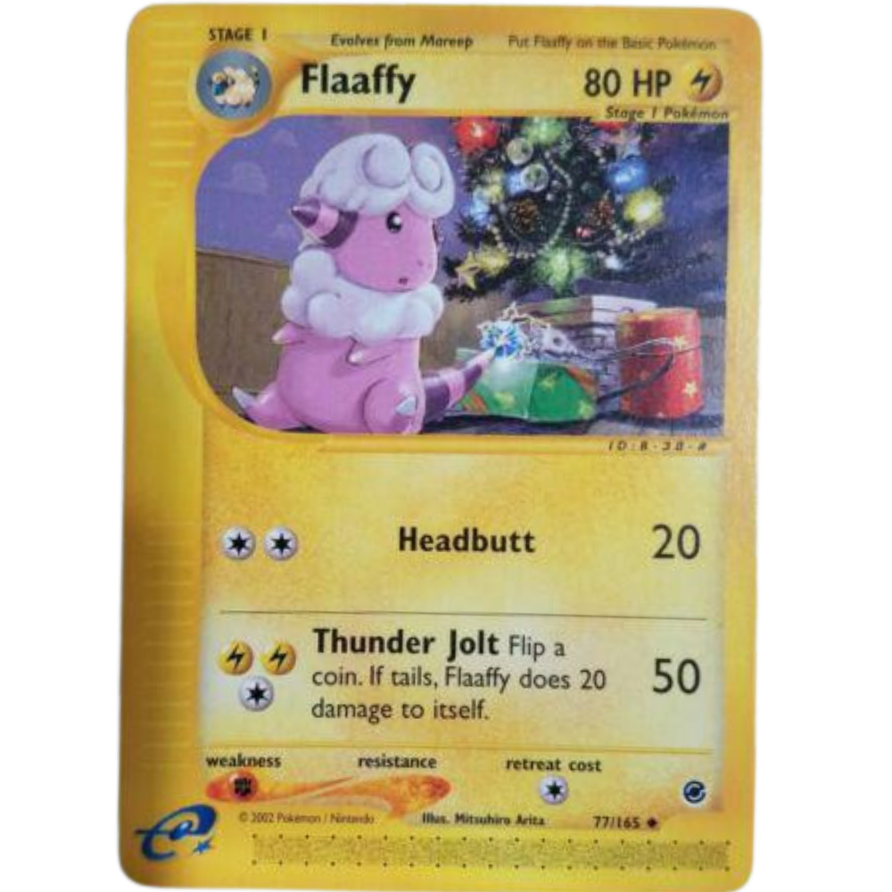 Flaaffy EX 77/165 - Pokemon Card Flaaffy EX 77/165 - Pokemon Card