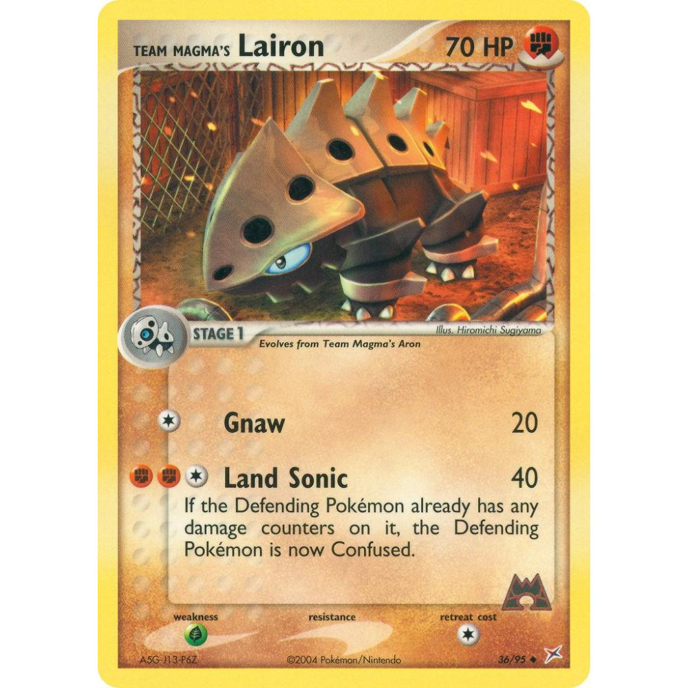 Team Magma's Lairon MA 36/95