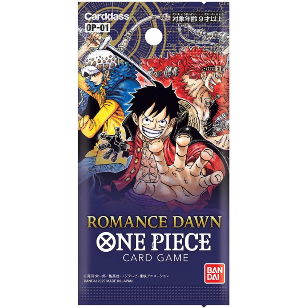 One Piece: (OP 01) Romance Dawn Booster Pack (6 Cards) (JP)