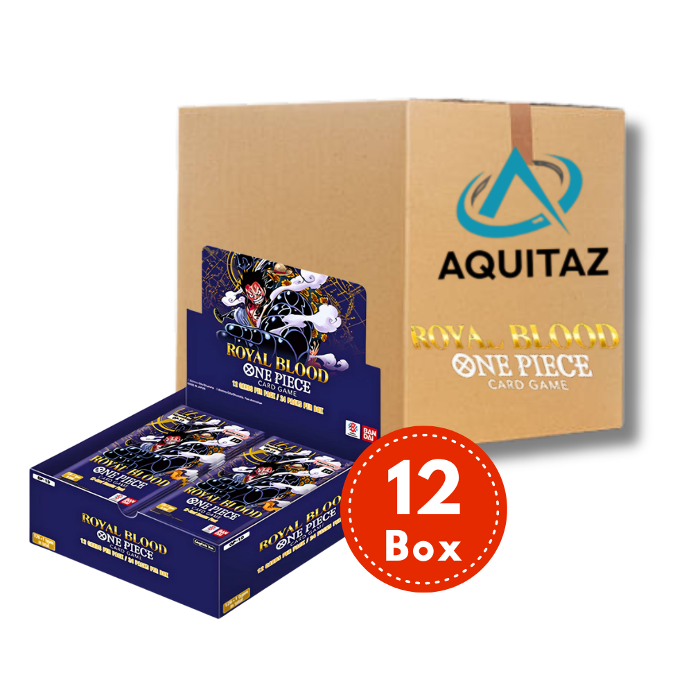 One Piece (OP 10) Royal Blood Booster Display Sealed Case (12 Boxar) ( One Piece (OP 10) Royal Blood Booster Display Sealed Case (12 Boxar) (