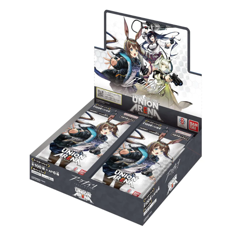 UNION ARENA Arknights Booster Box - Japanese UA30BT, Bandai, Factory Sealed, 128 Cards, Made In Japan