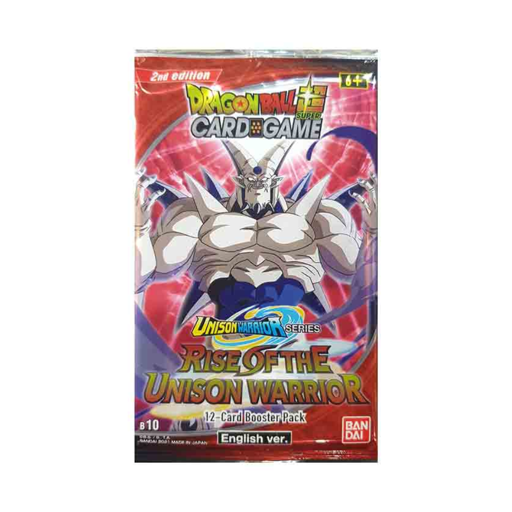 dragon ball super card game rise of the unison warrior Dragon Ball Super: UW1 Rise of Unison Warrior 2nd Edition Booster Pack