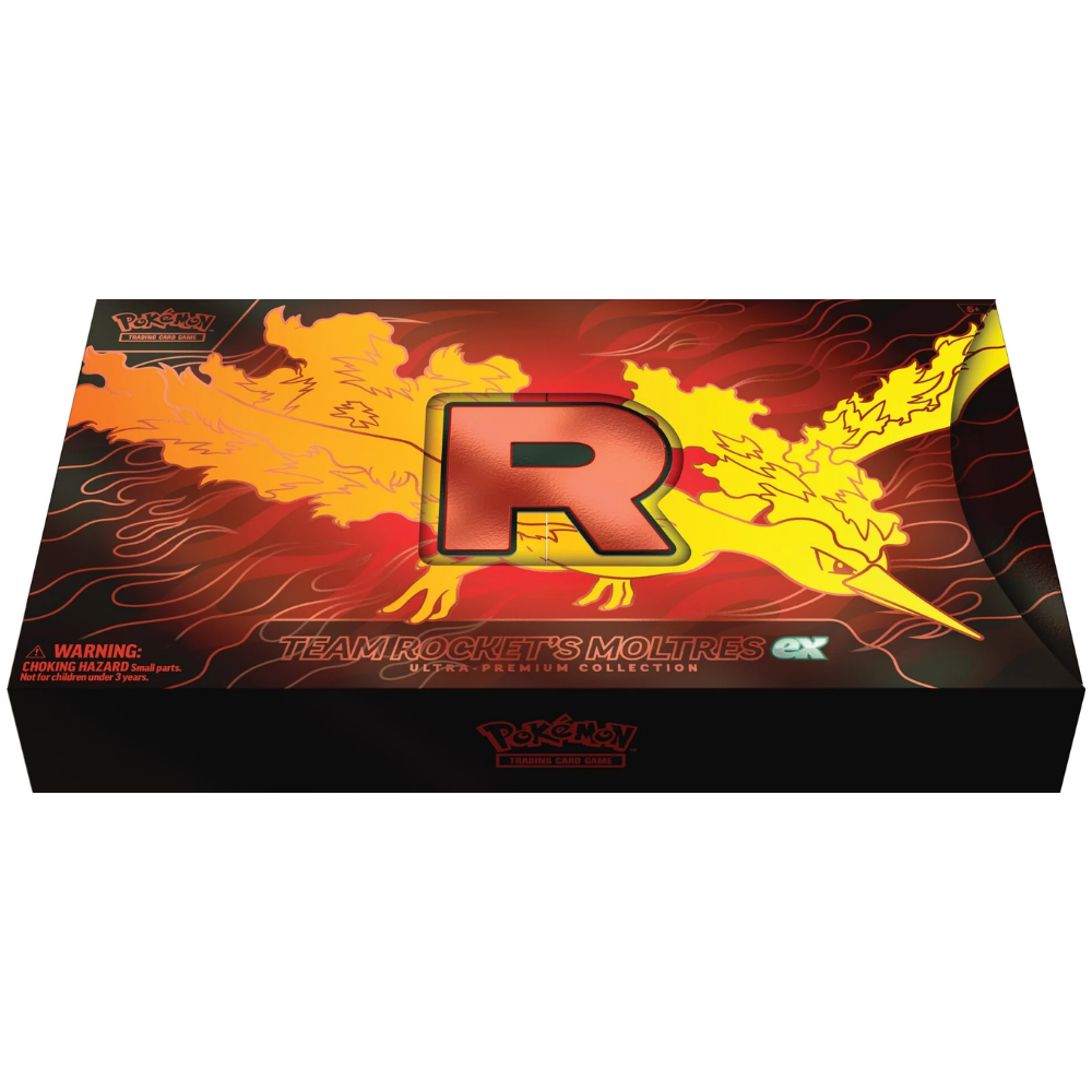 Pokmon Scarlet & Violet: Team Rocket's Moltres ex Ultra Premium C Pokmon Scarlet & Violet: Team Rocket's Moltres ex Ultra Premium C