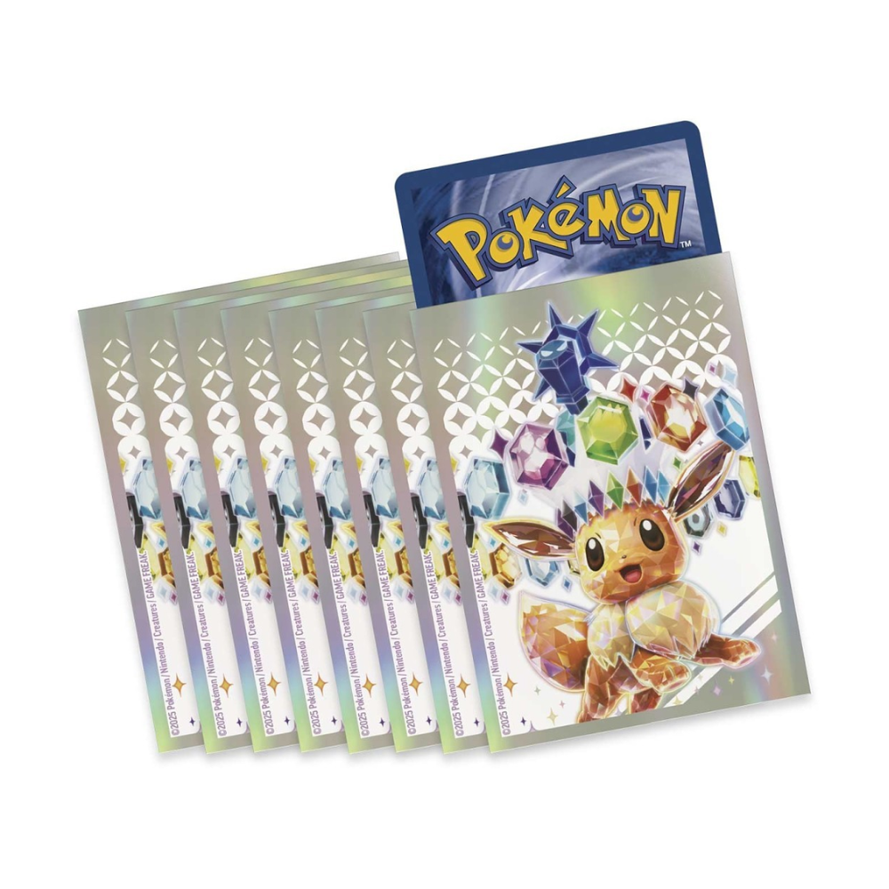Pokemon Prismatic Evolutions ETB Card Sleeve Protector (65 Sleeves) Pokemon Prismatic Evolutions ETB Card Sleeve Protector (65 Sleeves)