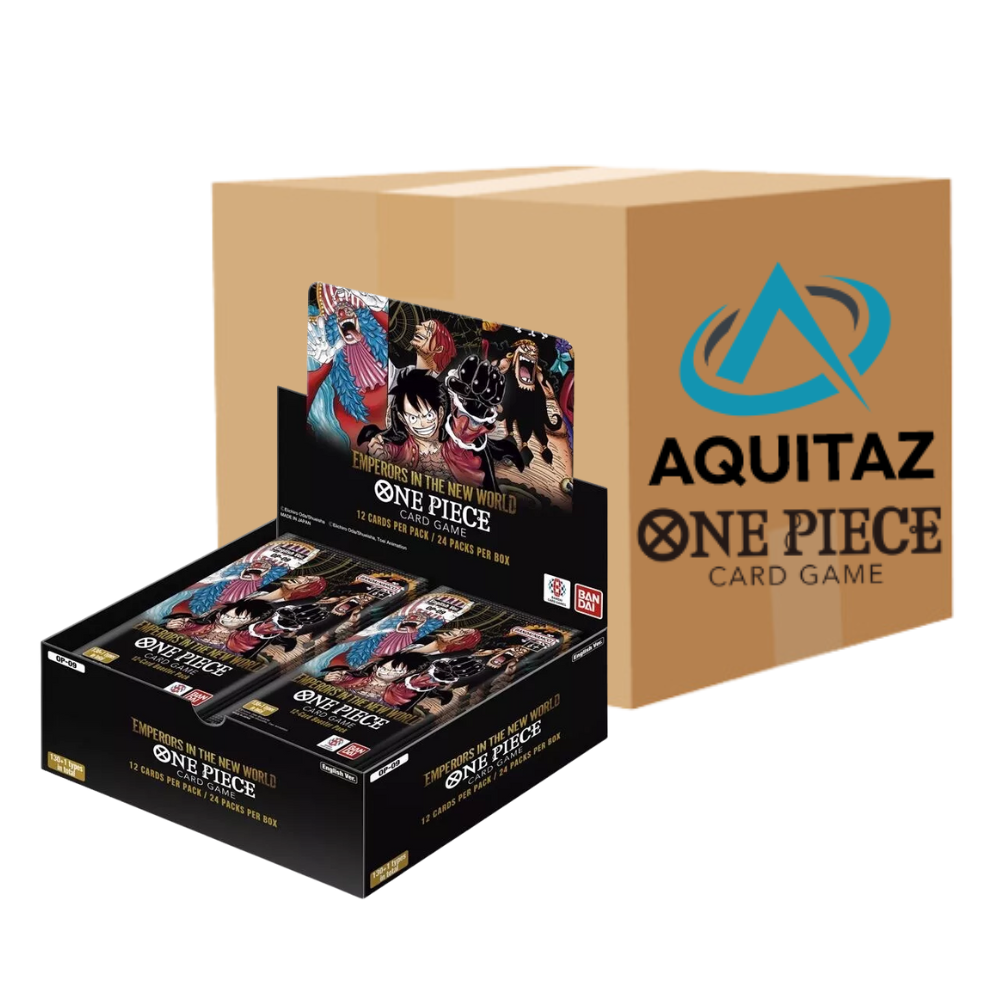 One Piece (OP 09) Emperors in the New World Sealed Case (12 Booster Display) One Piece (OP 09) Emperors in the New World Sealed Case (12 Booster Display)