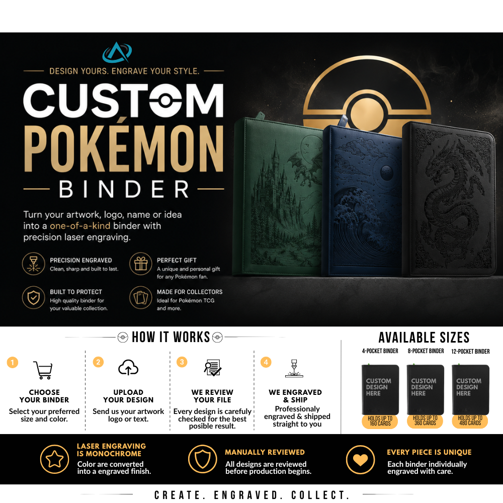 Custom Pokémon Binder – Design Your Own Vault X Binder