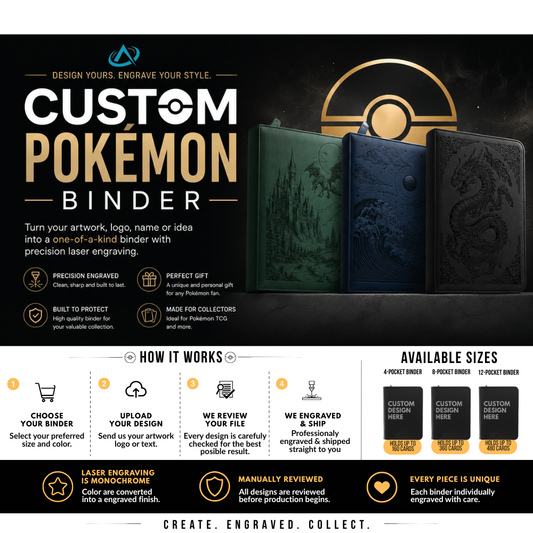 Custom Pokémon Binder – Design Your Own Vault X Binder