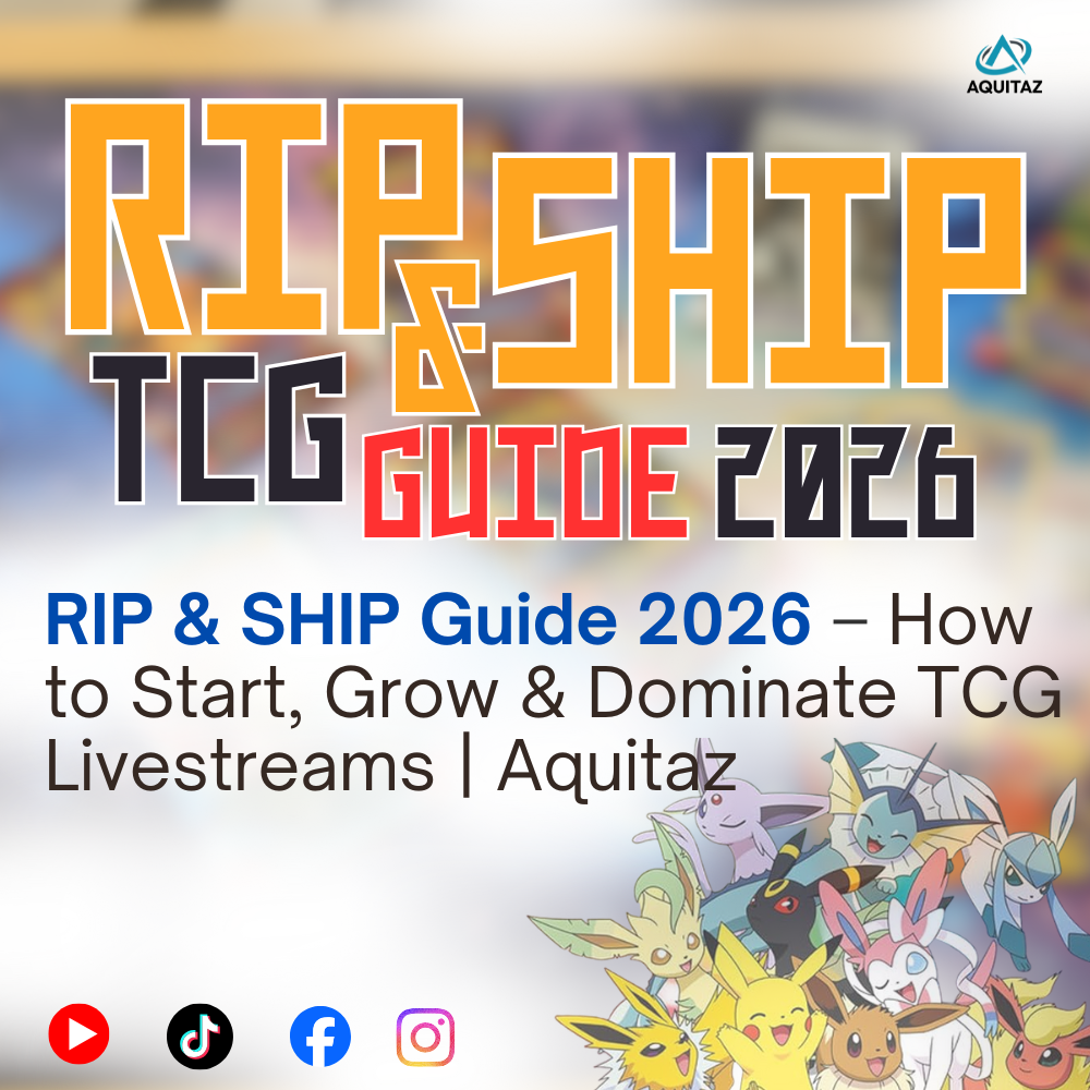 RIP & SHIP Guide 2026 – How to Start, Grow & Dominate TCG Livestreams
