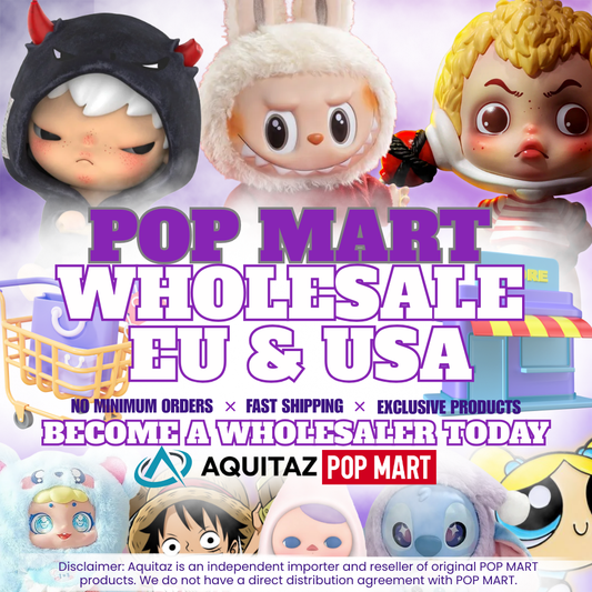 POP MART Wholesale | Labubu & Skullpanda B2B Distributor – Aquitaz