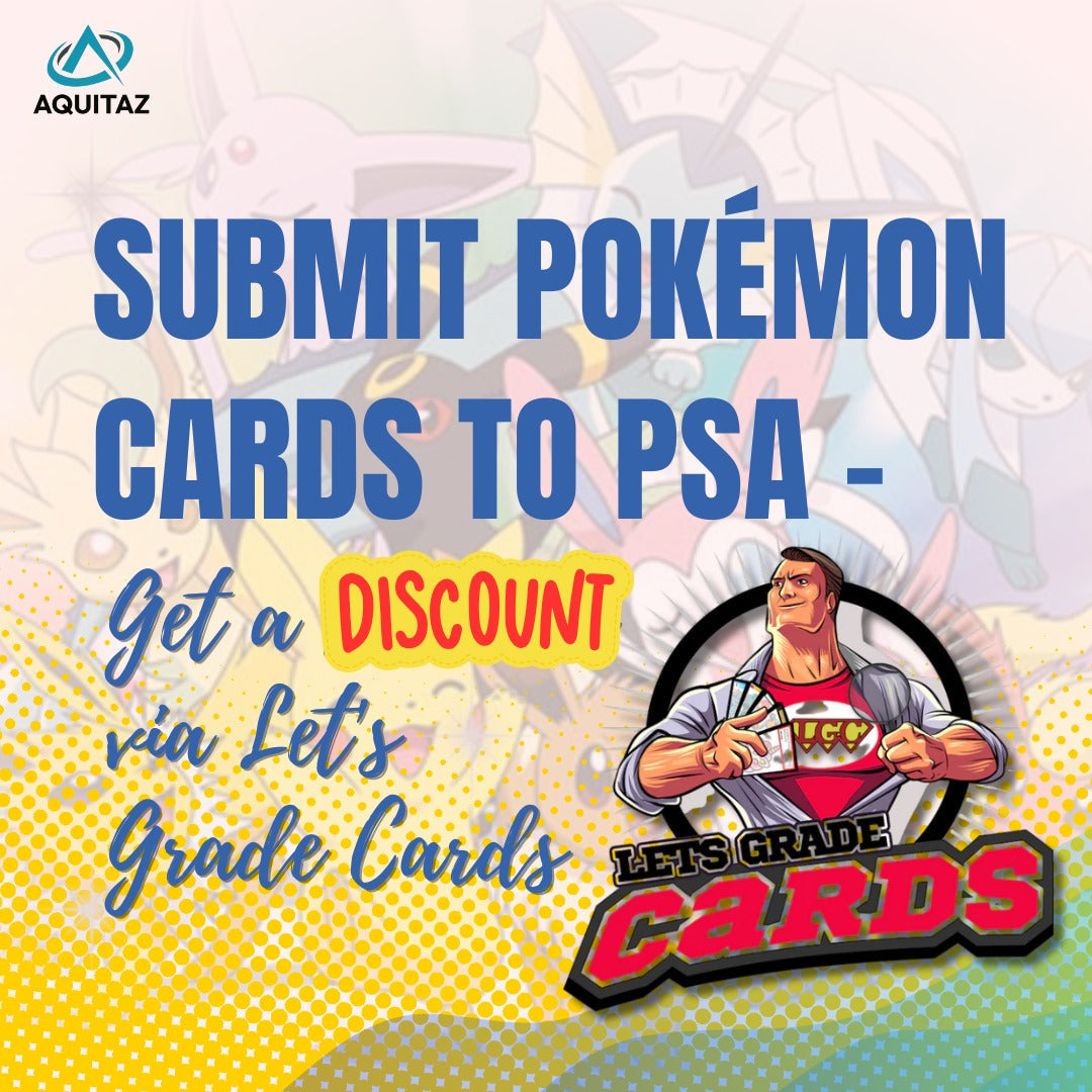 Skicka in Pokémonkort till PSA – Få rabatt via Let’s Grade Cards