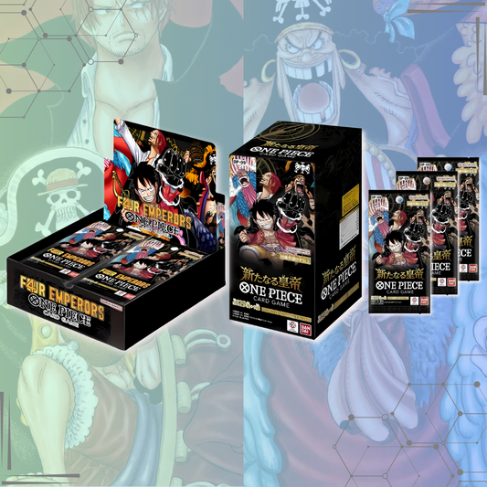 "One Piece OP-09 Booster box och Booster pack – handla nu på Aquitaz.se"