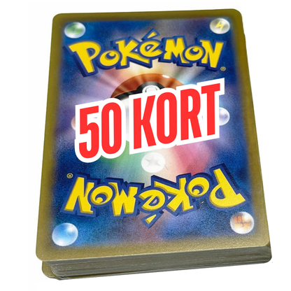 Pokémonkort Japansk Bulk (50 Kort)