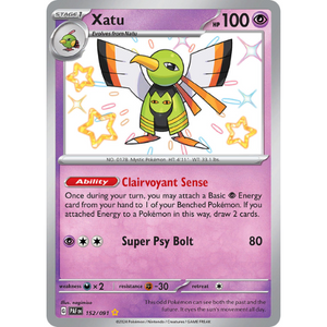 Xatu PAF 152/091 - Pokémonkort