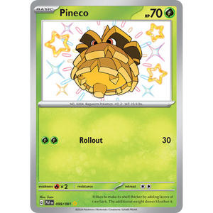 Pineco PAF 099/091 - Pokémonkort