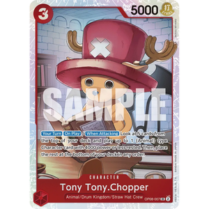 Tony Tony Chopper OP08-007 SR