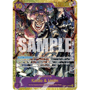Kaido &amp; Linlin OP08-119 SEC