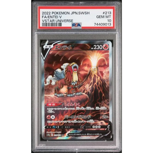 PSA Entei V S12a 213/172 SAR - Pokémonkort