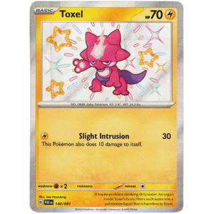 Toxel PAF 140/091 - Pokémonkort