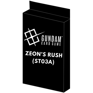 Gundam Zeon’s Rush (ST03A) Assemble Starter Set (ENG)