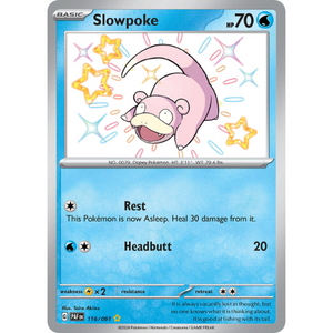 Slowpoke PAF 116/91 - Pokémonkort