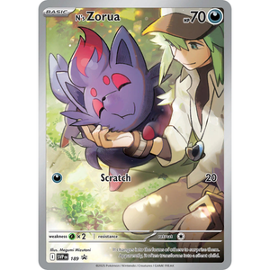 N's Zorua SVP 189 Promo