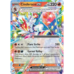 Cinderace ex SCR 028/142 - Pokémonkort