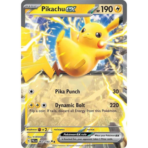 Pikachu ex PAL 063/193 - Pokémonkort