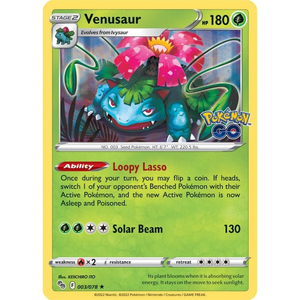 Venusaur PGO 003/078 Holo - Pokémonkort