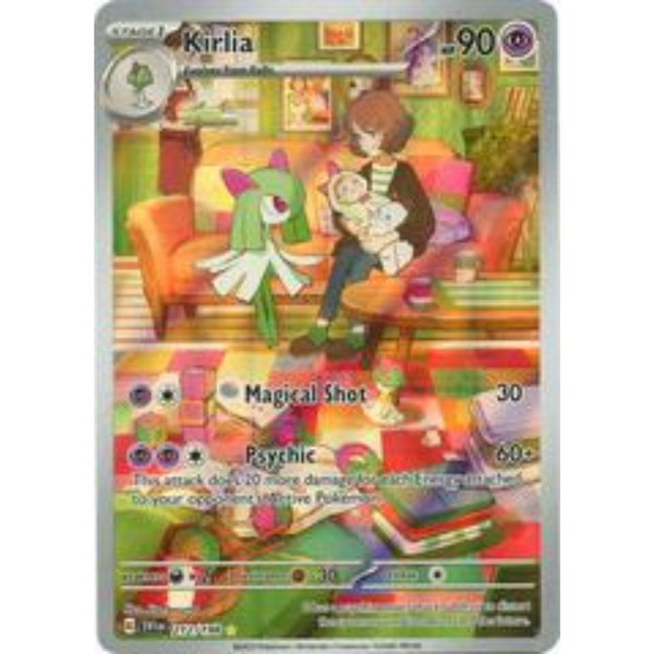 kirlia pokemon card full art Kirlia SVI 212/198