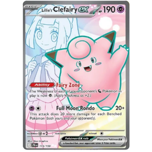 Lillie's Clefairy EX JTG 173/159