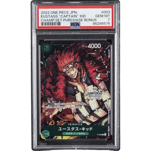 PSA 7 Eustass "Captain" Kid P-003 Promo