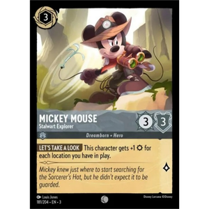 Mickey Mouse - Stalwart Explorer - 181/204 - Common