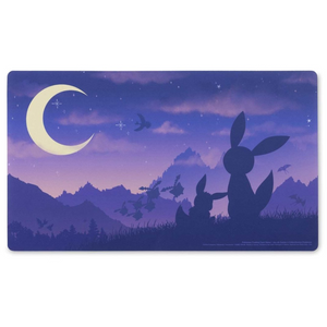 Pokemon Eevee & Umbreon Twilight Playmat