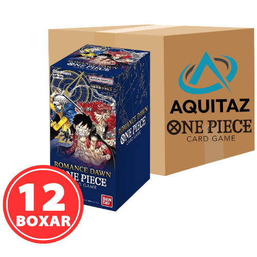One Piece Romance Dawn (OP01) Booster Box Sealed Case (12 Boxes) (JP) One Piece Romance Dawn (OP01) Booster Box Sealed Case (12 Boxes) (JP)