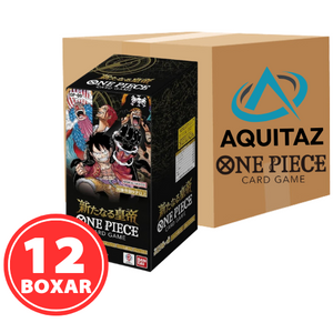 emperors in the new world - booster box case Multiple Opening 09 Rarities Leader x6 Common x45 Uncommon x30 Rare x26 Super Rare x10 Secret Rare x2 Special Card x6 Treasure Rare x1 DON One Piece English TCG OP09