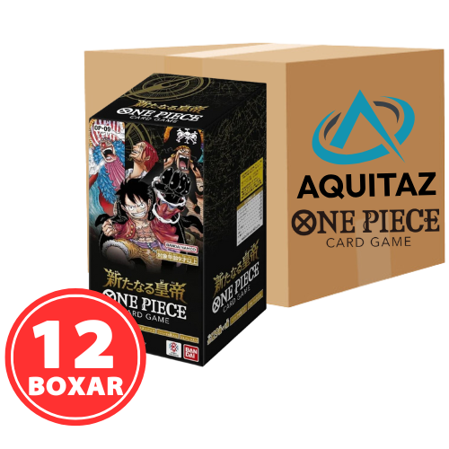 one piece op 09 booster box case One Piece Emperors in the New World (OP09) Booster Box Sealed Case (12