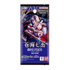 One Piece: The Azure Sea's Seven (OP-14) Booster Pack (6 Cards) (CH)
