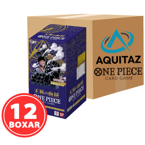 One Piece Royal Blood (OP10) Booster Box Sealed Case (12 Boxar) (JP)