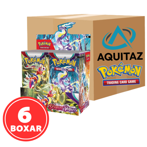 Pokemon Scarlet & Violet: Base Set Booster Display Sealed Case (6