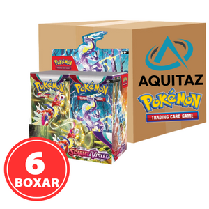 Pokémon Scarlet & Violet: Base Set Booster Display Sealed Case (6 Boxar)