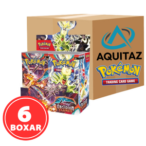 Pokémon Scarlet & Violet: Obsidian Flames Booster Display Sealed Case (6 Boxar)