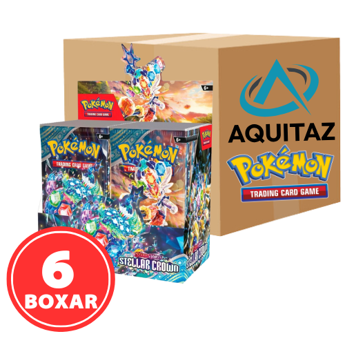 Pokemon Scarlet & Violet: Stellar Crown Booster Display Sealed Cas