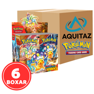 Pokémon Scarlet & Violet: Surging Sparks Booster Display Sealed Case (6 Boxar)